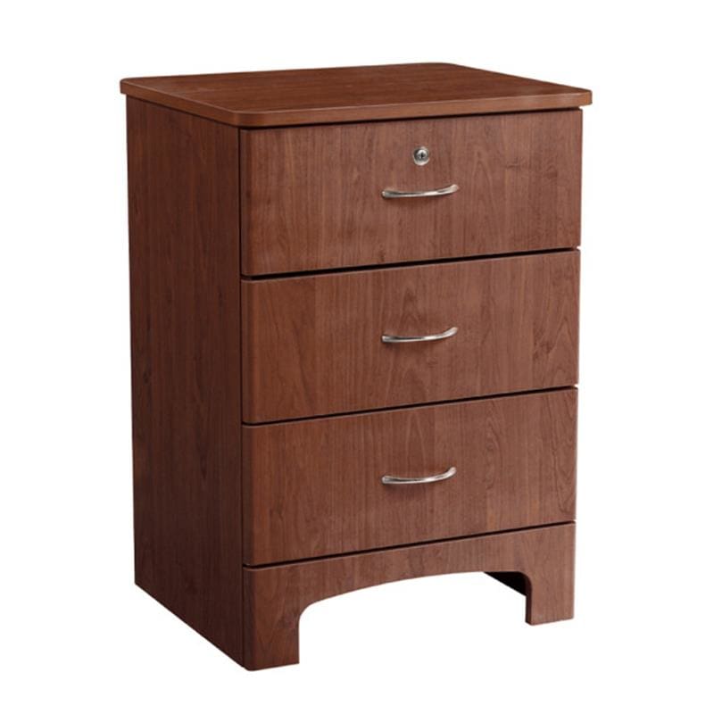 Drive Medical 3-Drawer Beside Cab Oslo Fig Mahogany - Item Detail - Drive Medical
