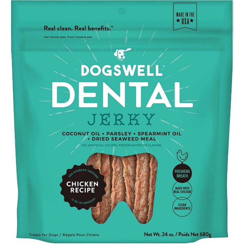 DW D DNTL JRKY GF CKN 24OZ - Pet Supplies - DW