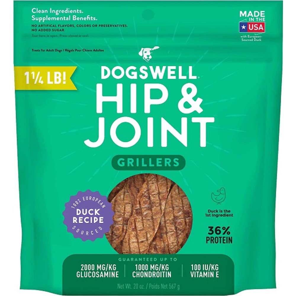DW D HIPJNT GRLLRS GF DCK 20OZ - Pet Supplies - DW