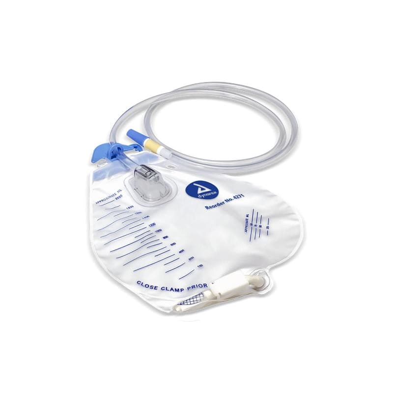Dynarex Urinary Drain Bag Str 2000Ml Case of 20 - Item Detail - Dynarex