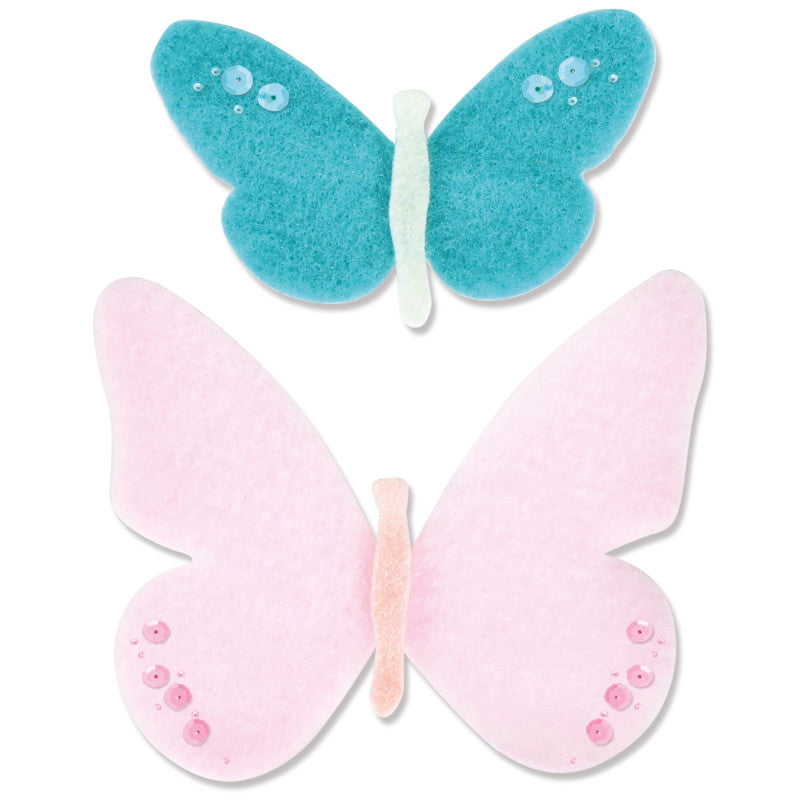Bigz Dies Textile Butterflies