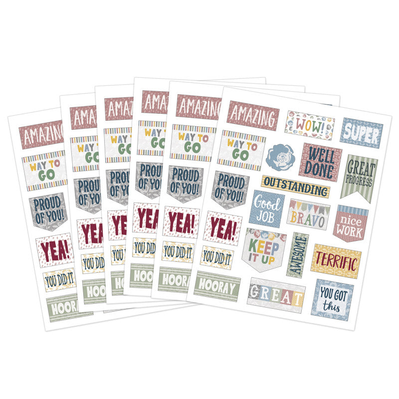 Classroom Cottage Stickers (Pack of 12)