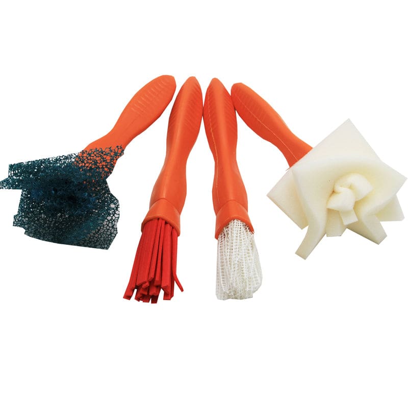 Easy Grip Mini Texture Wands Set 1 (Pack of 2) - Paint Accessories - Learning Advantage