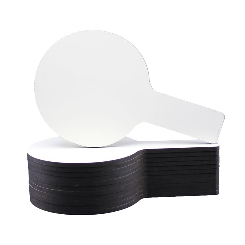 Economy Dry Erase Classpack Answer Paddle 5 X 9 12Pk - Dry Erase Boards - Flipside