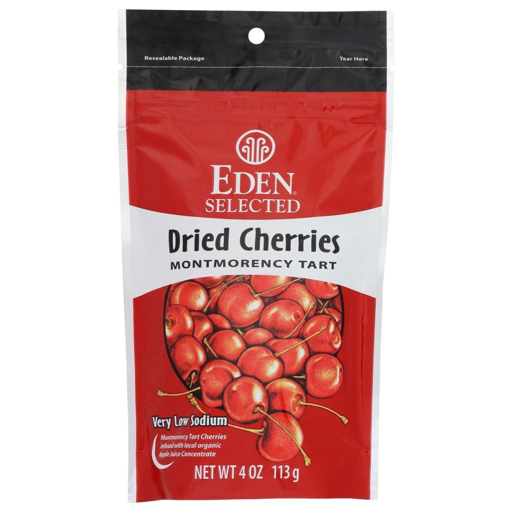 EDEN FOODS Fruit Dried Cherry Montmorency, 4 oz ShelHealth