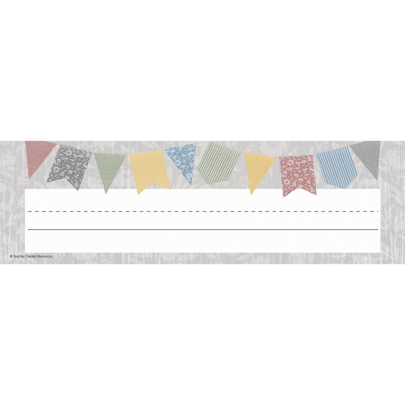 Classroom Cottage Flat Name Plates (Pack of 10)