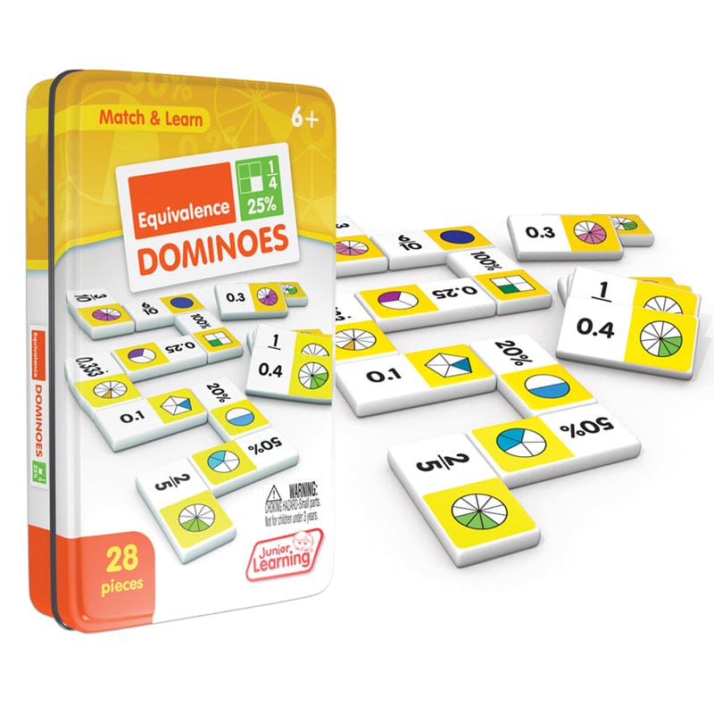 Equivalence Dominoes (Pack of 6) - Dominoes - Junior Learning