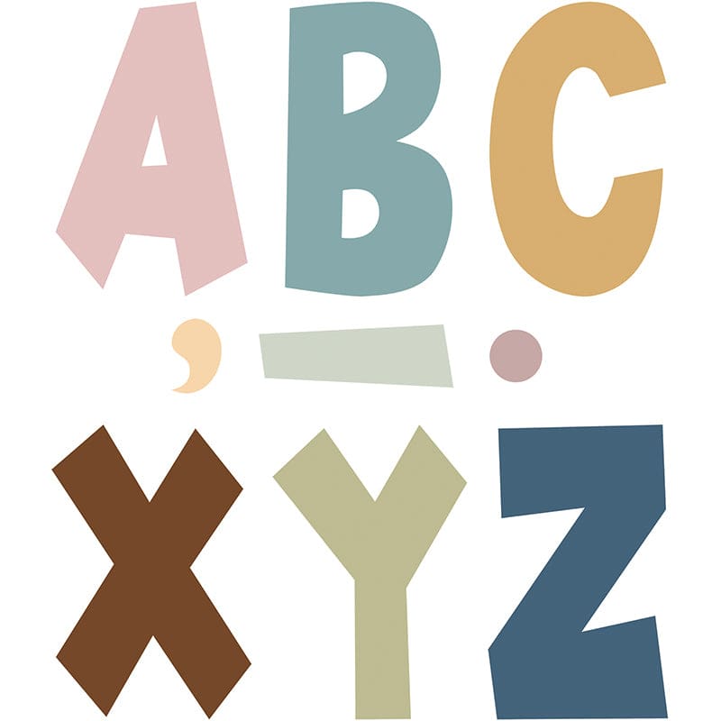 Everyone Welcome 7In Fun Letters (Pack of 3) - Letters - Teacher Created Resources