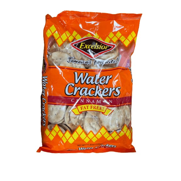 Excelsior Excelsior Genuine Jamaican Water Crackers Cinnamon, 11.85 OZ