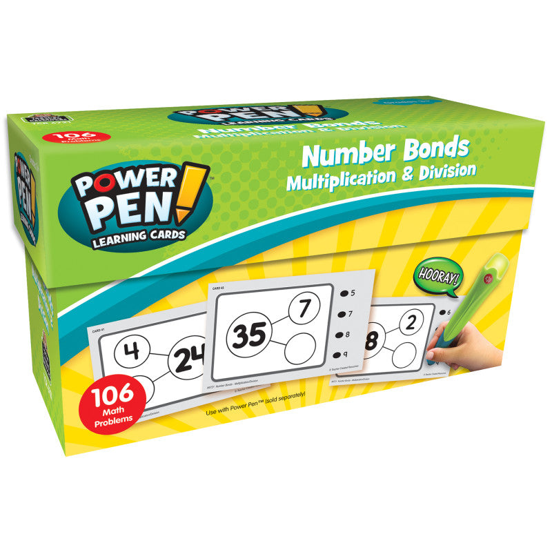 Multipli & Division Power Pen Cards (Pack of 6)