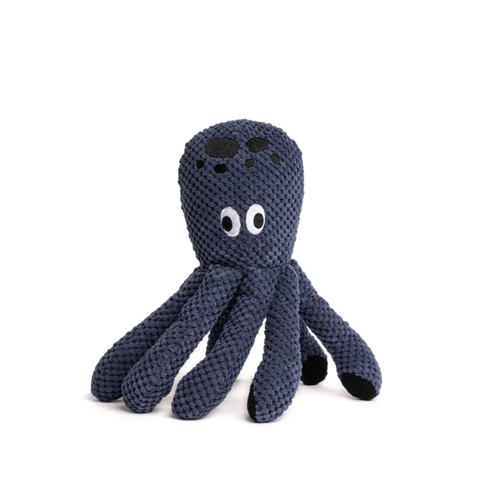 Fabdog Dog Floppy Octopus Blue Large - Pet Supplies - Fabdog