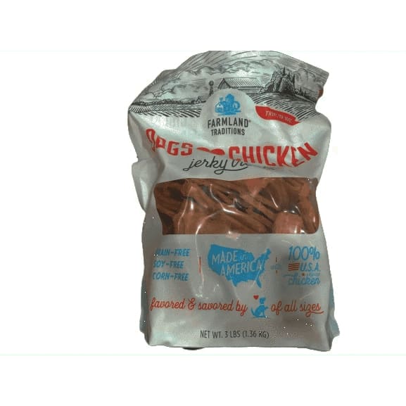 Farmland Traditions Usa Made Chicken Jerky Dog Treats, 3 Lb. - ShelHealth.Com