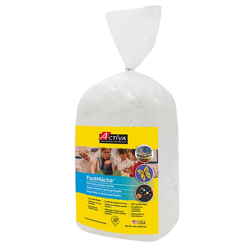 Fast Mache - Instant Mache 4 Lb - Paper Mache - Activa Products