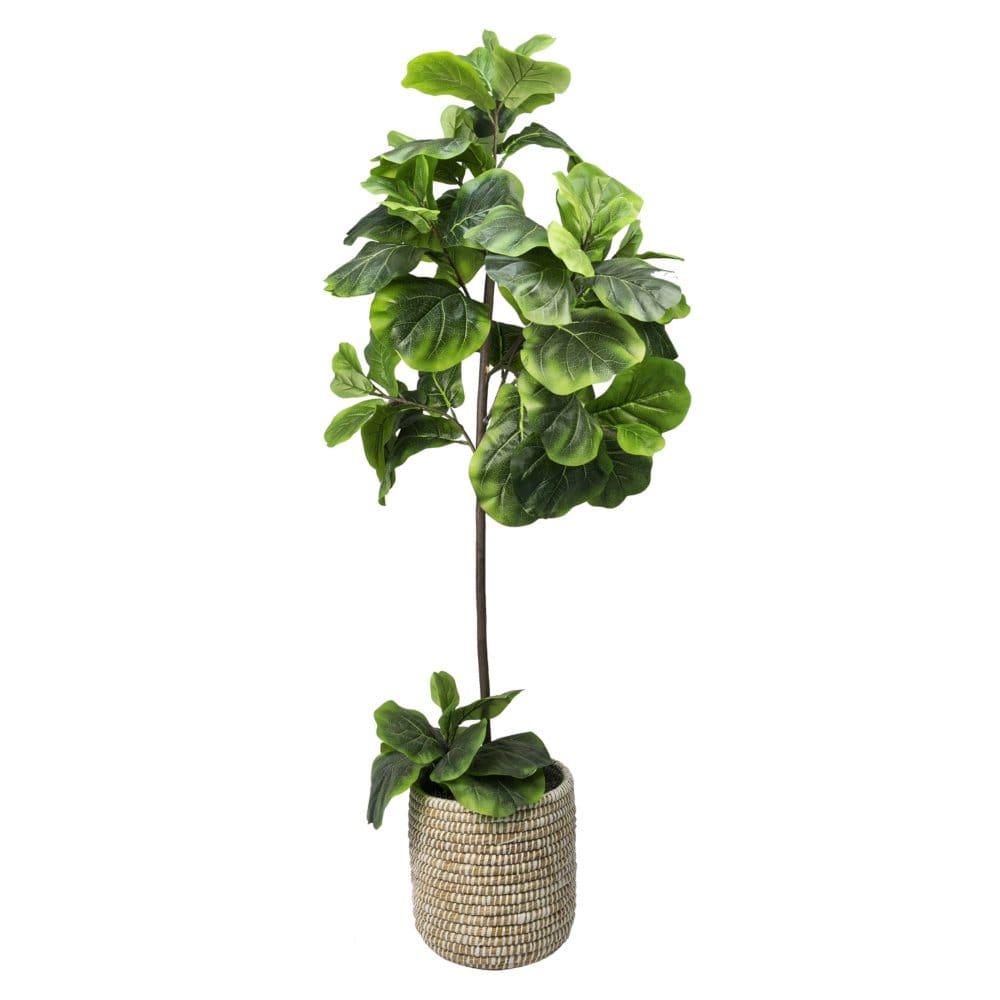 Faux 5’ Fig Floor Plant - Faux Plants - Faux