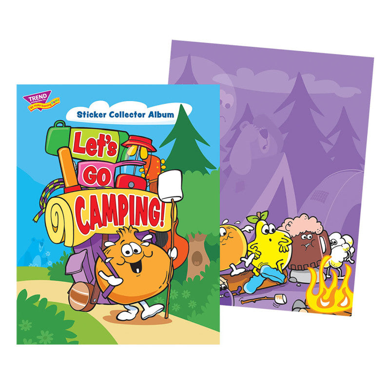 Camping Sticker Collector Album (Pack of 6)