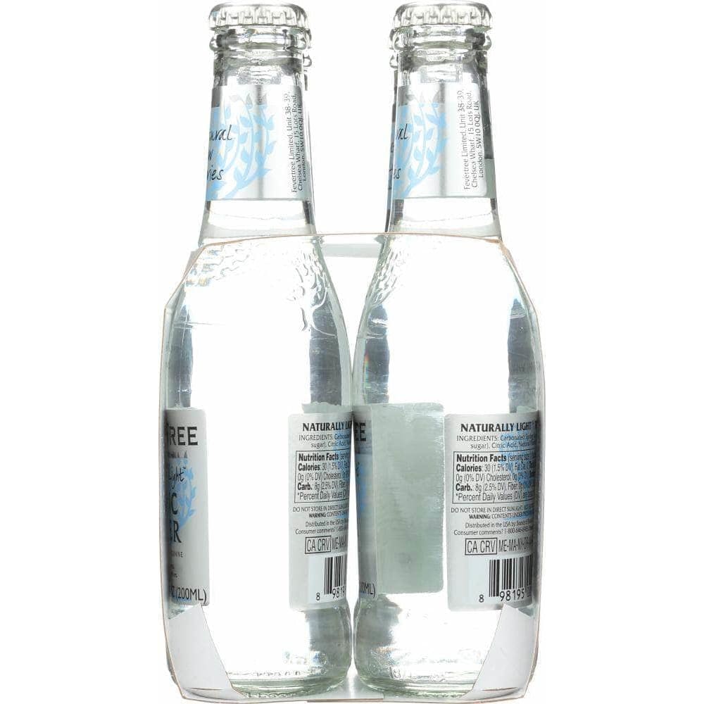 Fever-Tree Fever-Tree Naturally Light Tonic Water 4x6.8 oz Bottles, 27.2 oz