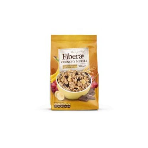 FIBERA Granola with Banana Pieces 12.35 oz. (350 g.) - FIBERA