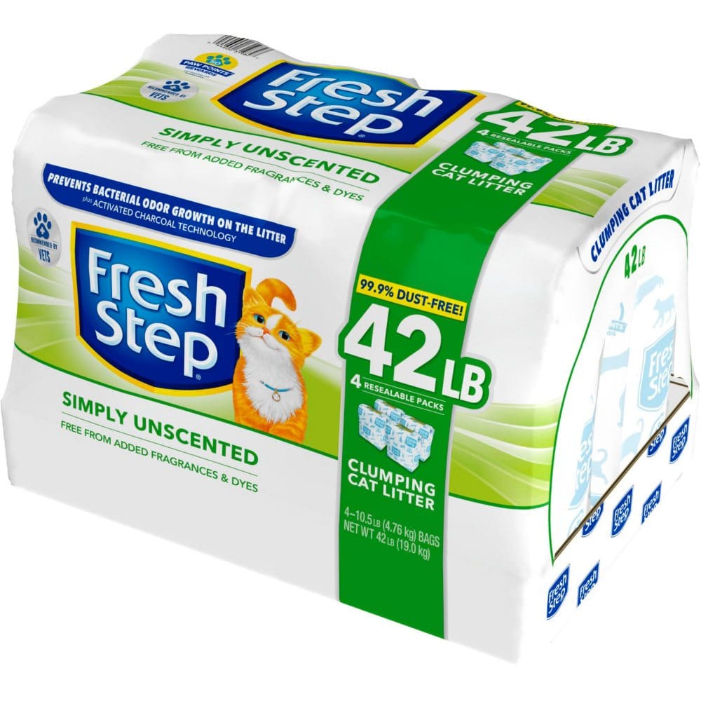 Fresh Step Ultra Unscented Litter Clumping Cat Litter (42 lbs.) - Cat Litter - Fresh Step