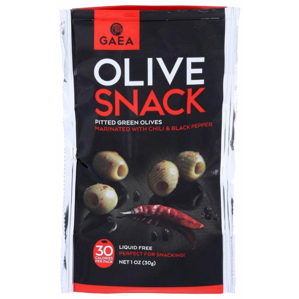 GAEA NORTH AMERICA GAEA NORTH AMERICA Green Olives Marinated With Chili and Pepper, 1 oz