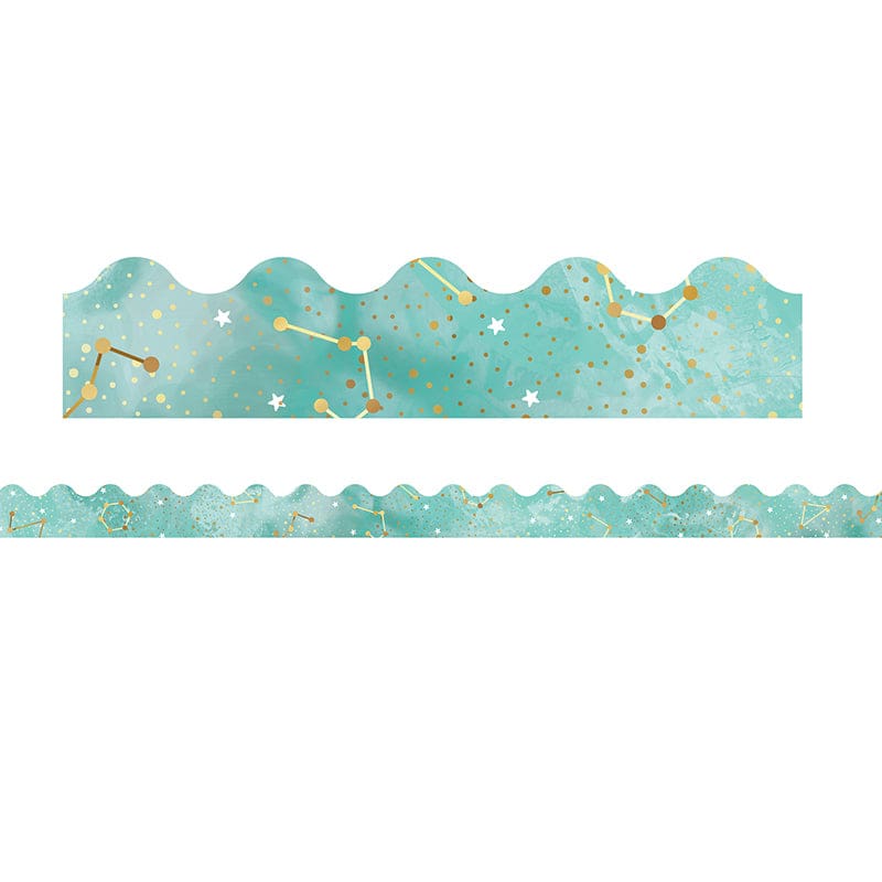 Galaxy Constellations Scalloped Borders (Pack of 10) - Border/Trimmer - Carson Dellosa Education