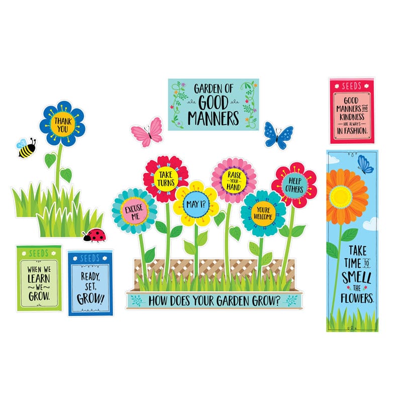 Garden Of Good Manners Mini Bb St (Pack of 6) - Motivational - Creative Teaching Press