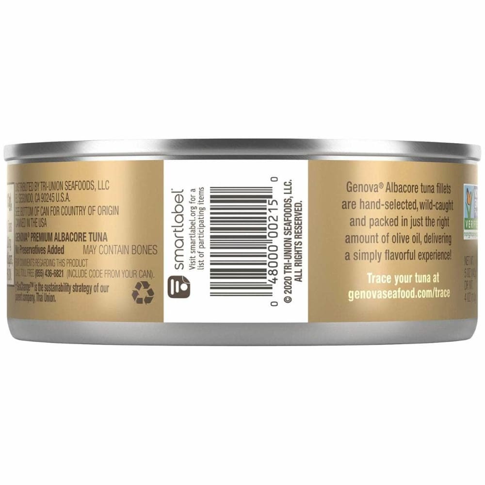 GENOVA Genova Albacore Tuna Olive Oil, 5 Oz
