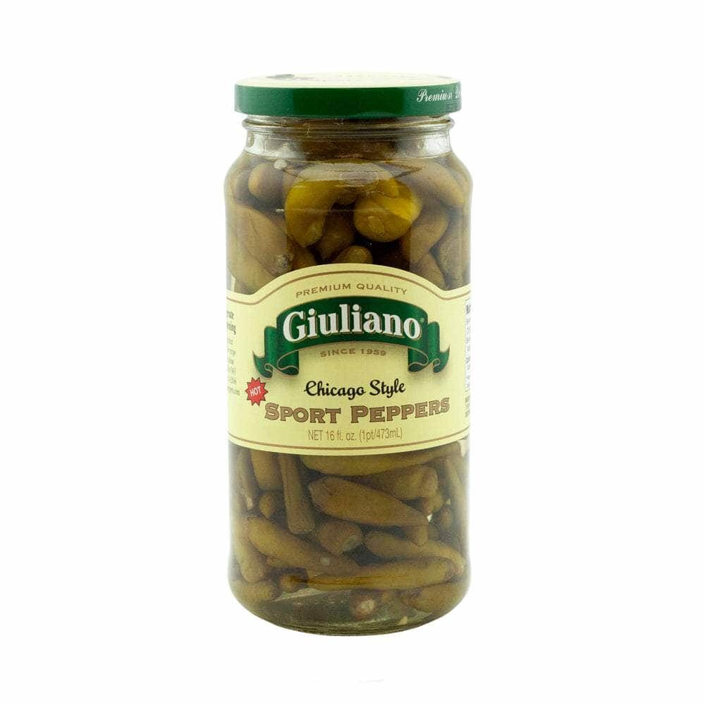 GIULIANO GIULIANO Chicago Style Sport Peppers, 16 oz