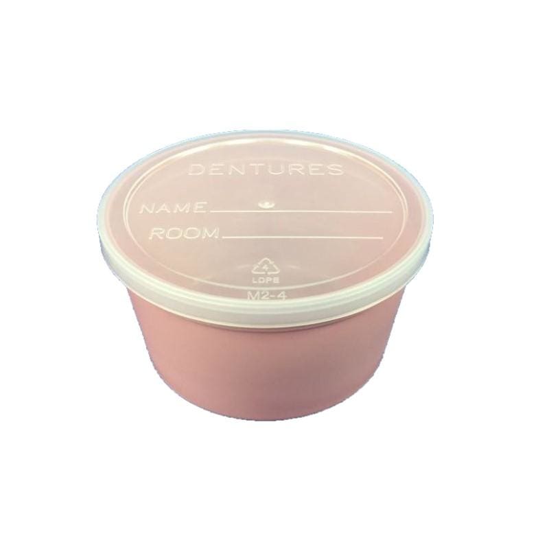 GMAX Denture Cup With Lid Mauve (Pack of 6) - Personal Care >> Oral Care - GMAX