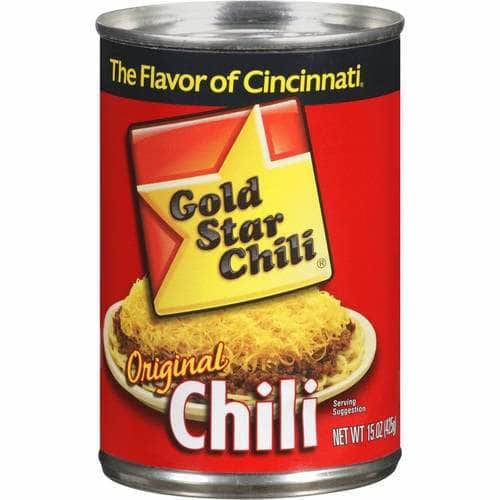 GOLD STAR Grocery > Meal Ingredients > Canned Food GOLD STAR: Original Chili, 15 oz