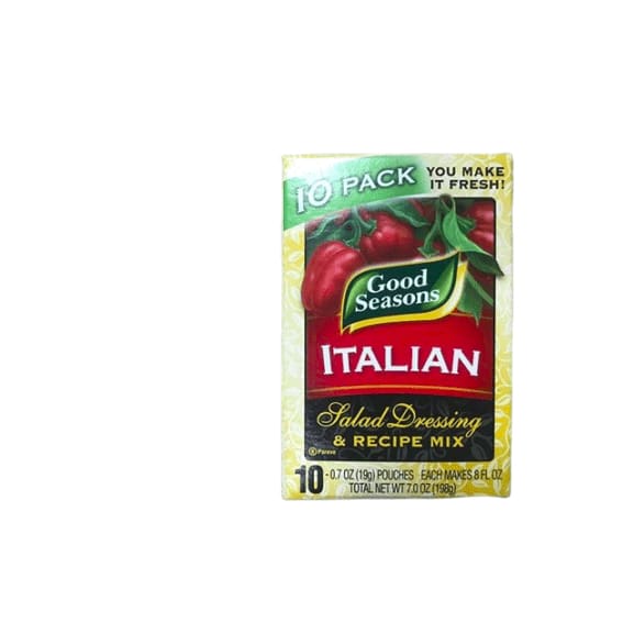 Good Seasons Italian Dressing For Salad & Recipe Mix 0.7oz, 10 Pouches - ShelHealth.Com