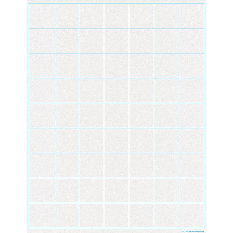 Graphing Grid Large Dryerase Chart (Pack of 10) - Math - Teacher Created Resources