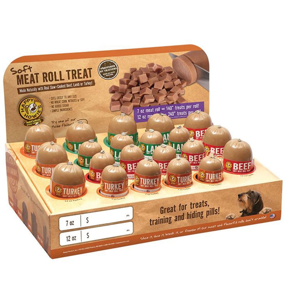 Happy Howie Dog Beef Sausage 12 Inch Iw 18 Pack - Pet Supplies - Happy Howie