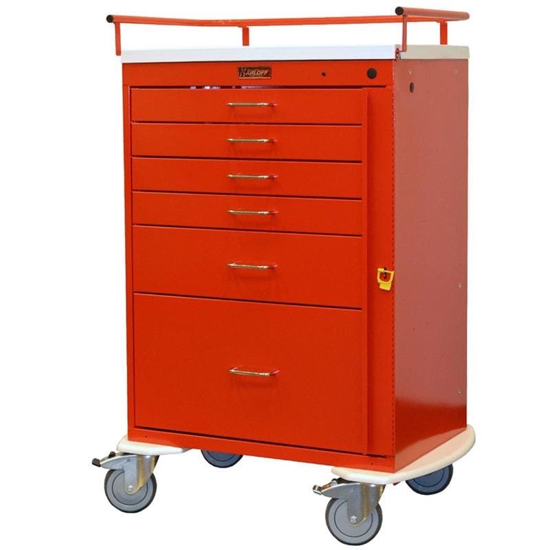 Harloff Emergency Cart 6 Drawer - Item Detail - Harloff