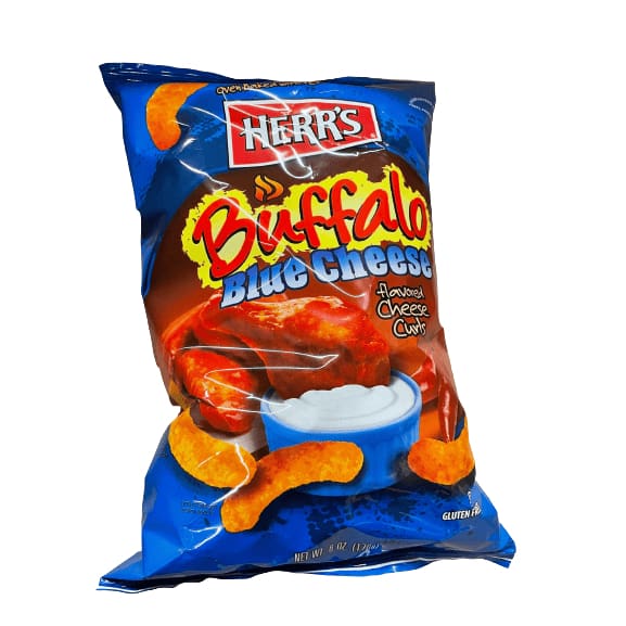 Herr's Herr's Buffalo Blue Cheese Flavored Cheese Curls, 6.5 oz.