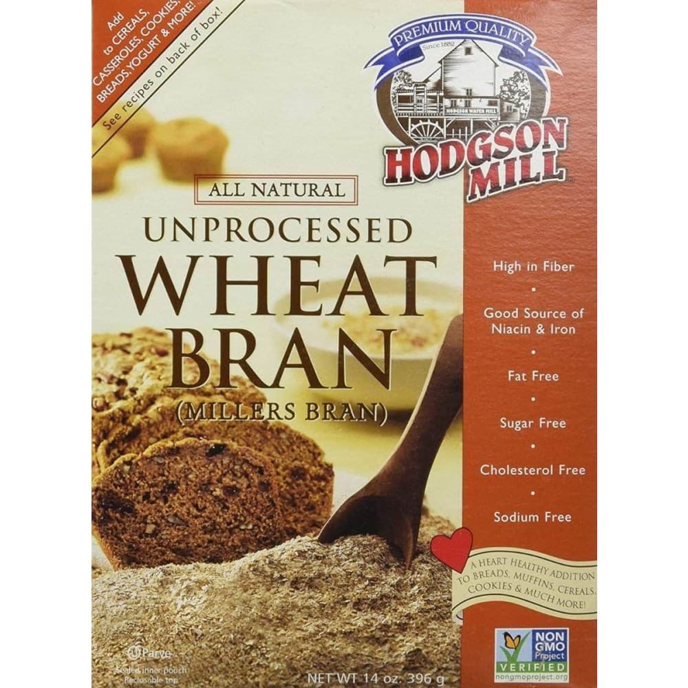Hodgson Mill Hodgson Mill Unprocessed Wheat Bran, 14 oz