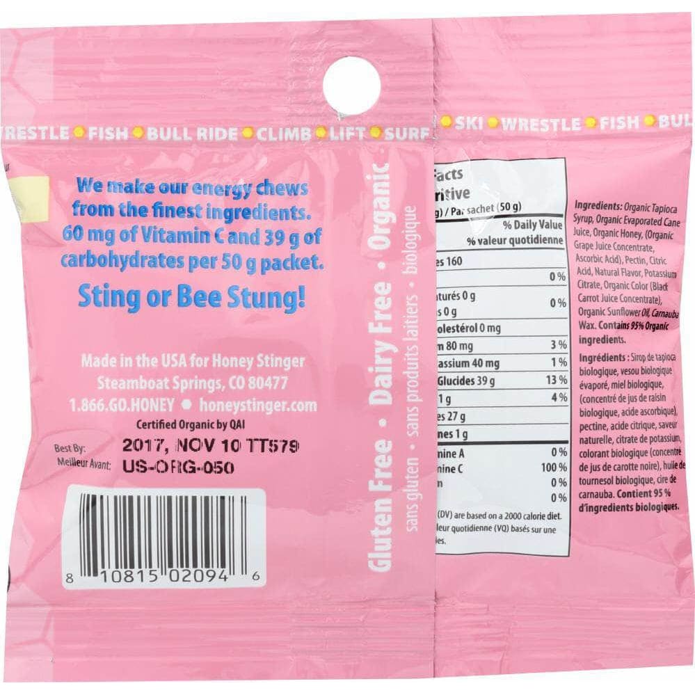 Honey Stinger Honey Stinger Organic Energy Chews Pink Lemonade, 1.8 oz
