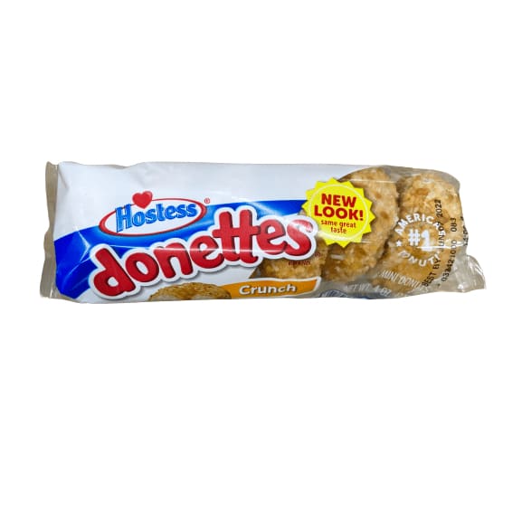 Hostess HOSTESS DONETTES Single Serve, Multiple Choice Flavor, 6 count, 3 oz