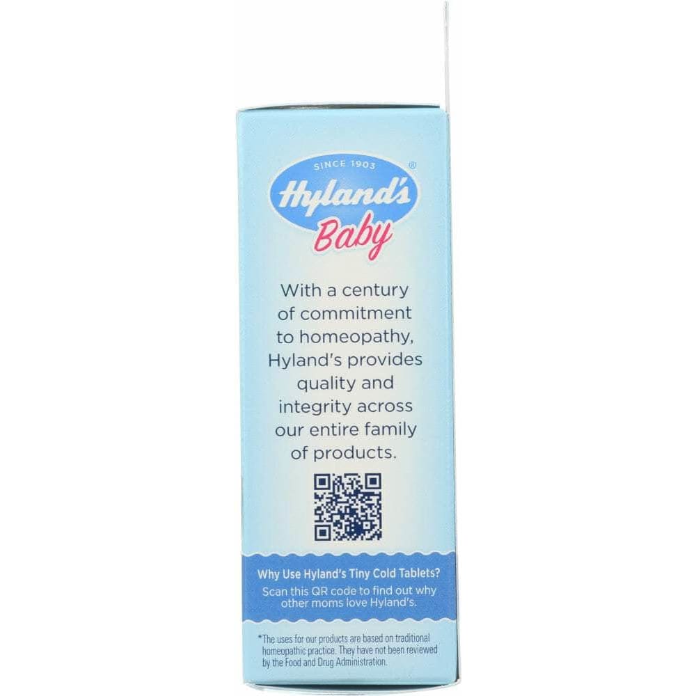 HYLANDS Hyland'S Baby Tiny Cold Tablets, 125 Quick-Dissolving Tablets