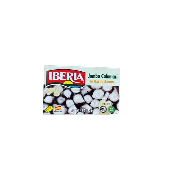 Iberia Iberia Jumbo Calamari In Garlic Sauce, 4 oz
