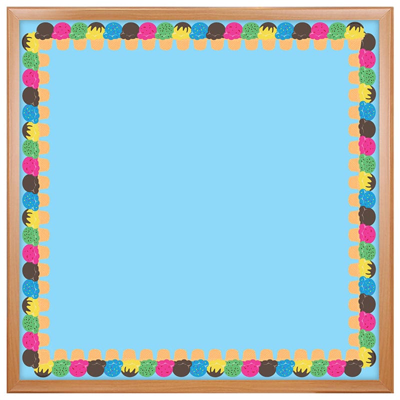Ice Cream Die Cut Border (Pack of 8) - Border/Trimmer - Hygloss Products Inc.
