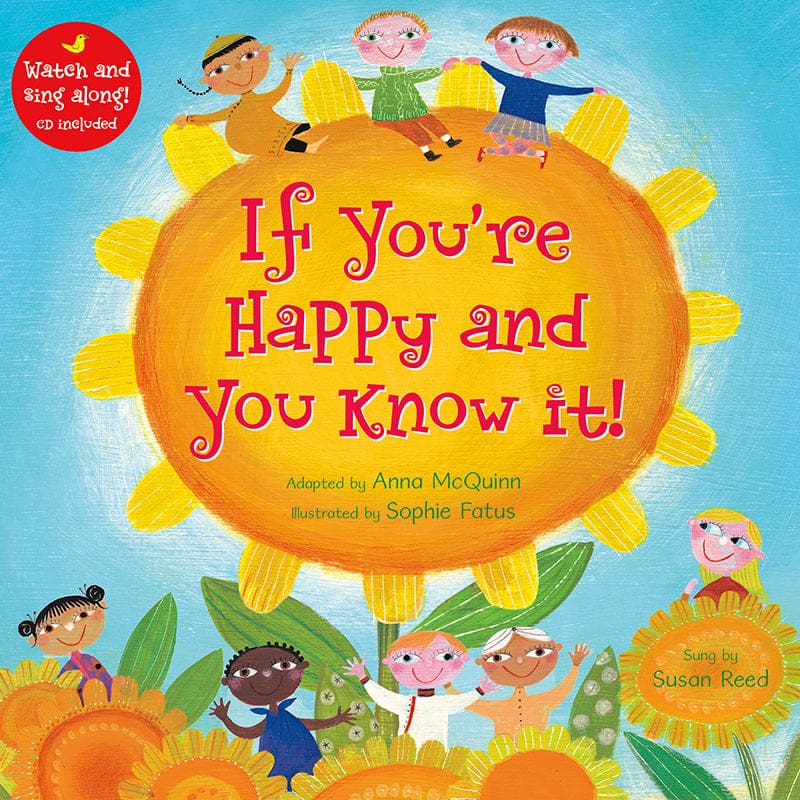 If Youre Happy And You Know It (Pack of 6) - Book With Cassette/CD - Barefoot Books