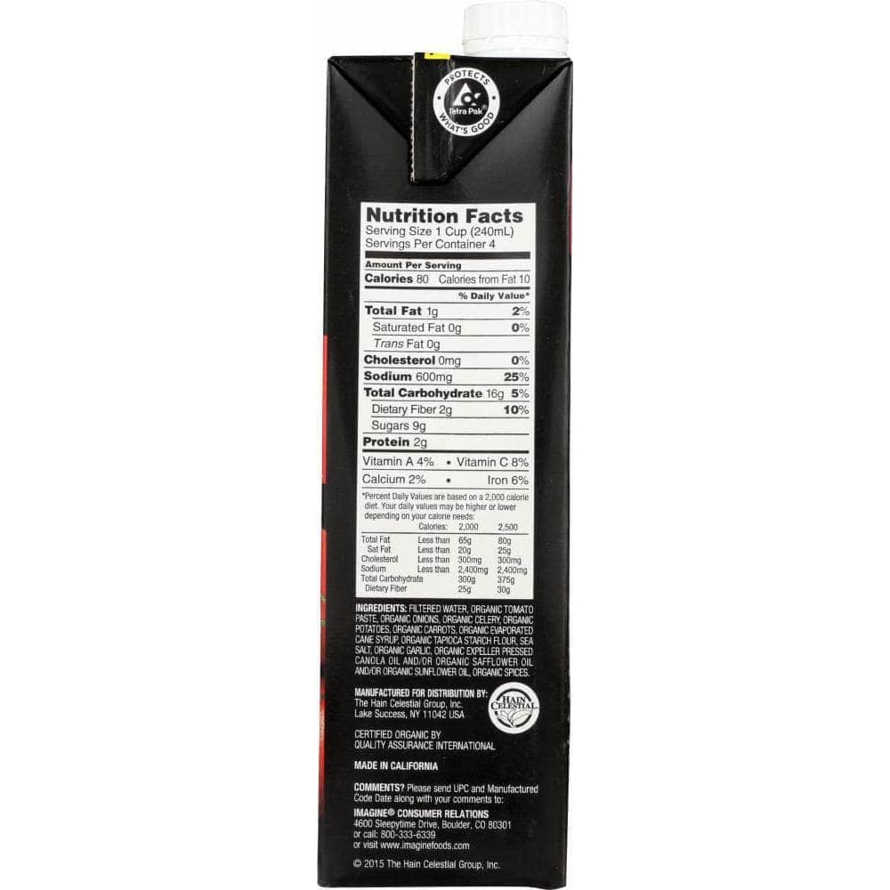 Imagine Foods Imagine Organic Creamy Tomato Soup, 32 oz