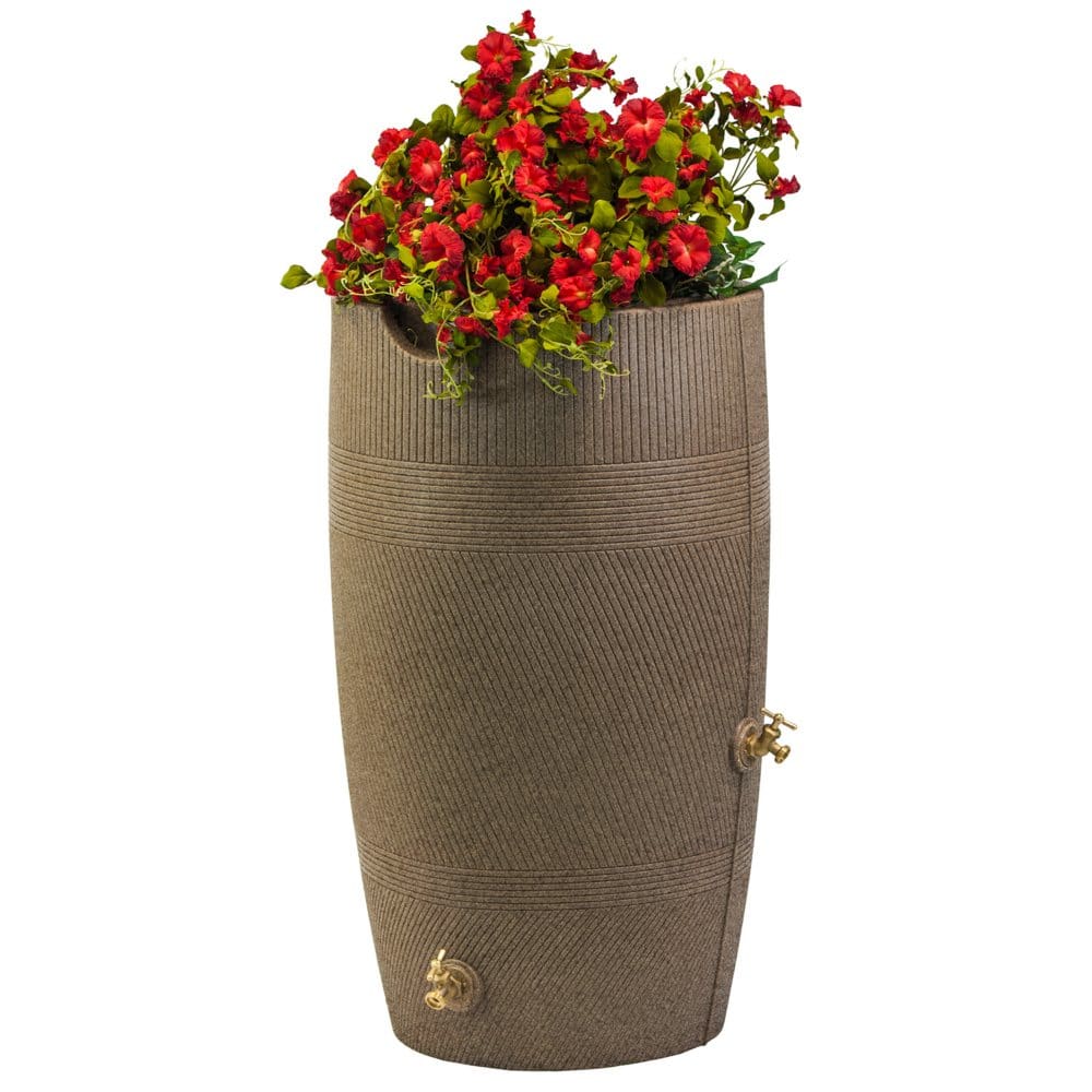 Impressions Havana 50-Gallon Rain Saver - Khaki Granite - Garden Hoses & Tools - Impressions