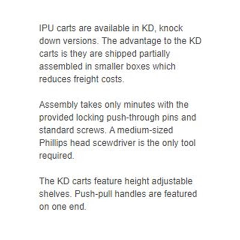 Innovative Products Unlimited Deluxe Linen Cart 48X40X20 - Item Detail - Innovative Products Unlimited