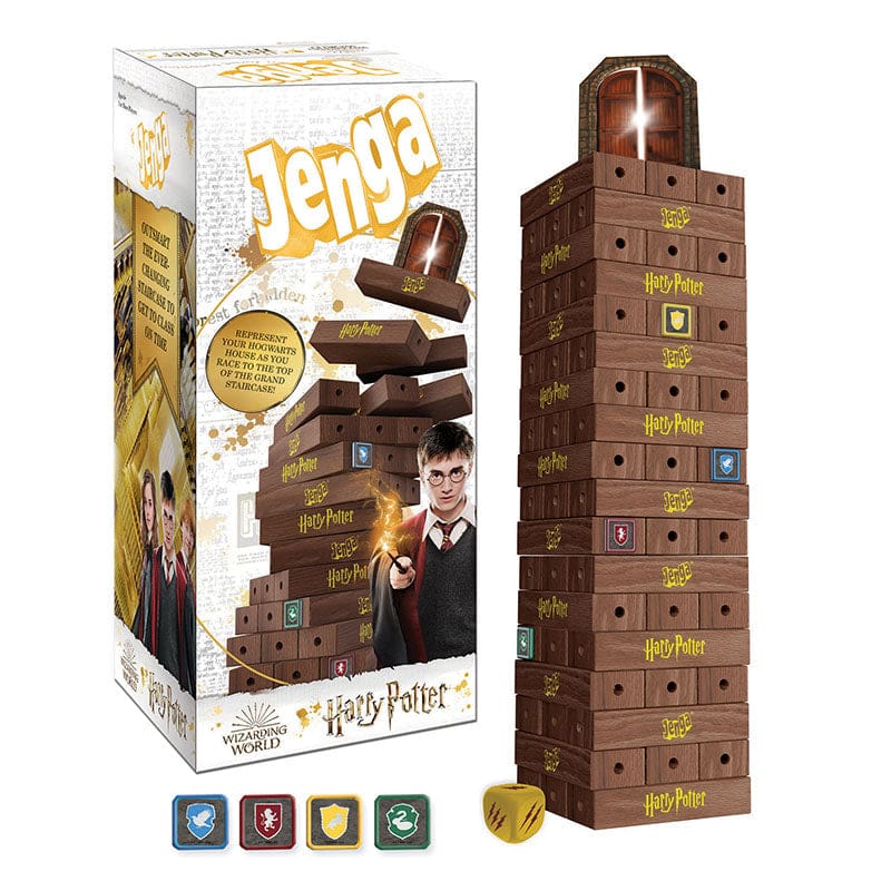 Jenga Harry Potter Edition - Games - Usaopoly Inc