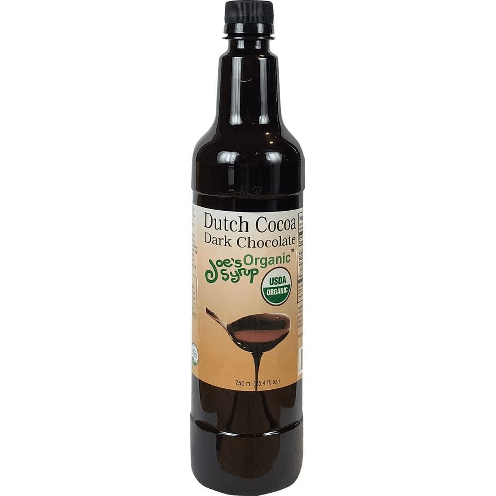 Joes Syrup Joe's Syrup Organic Dutch Cocoa Dark Chocolate Sauce, 25.40 oz