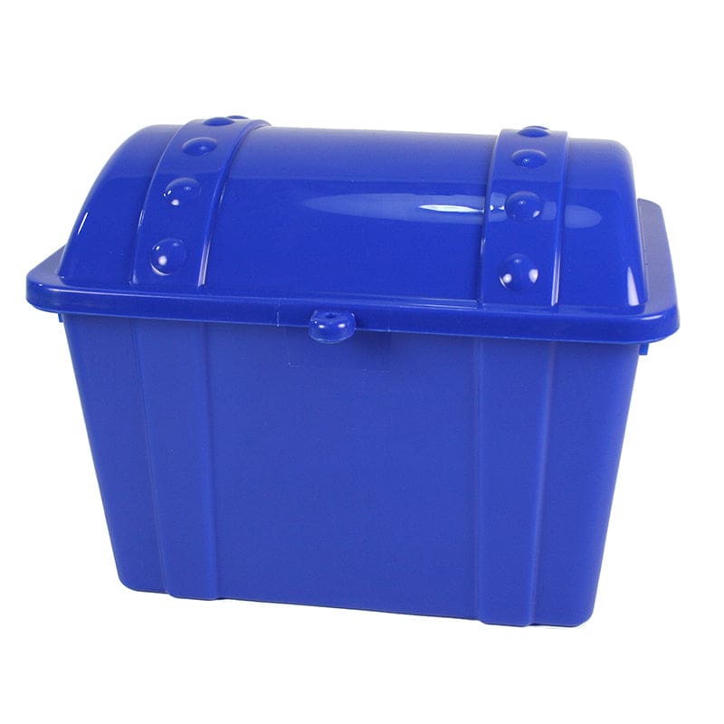 Jr Treasure Chest Blue (Pack of 8) - Novelty - Romanoff Products
