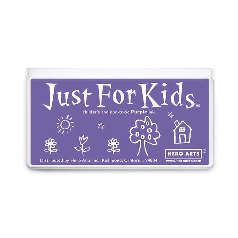 Jumbo Just For Kids Stamp Pad Purpl (Pack of 6) - Stamps & Stamp Pads - Hero Arts