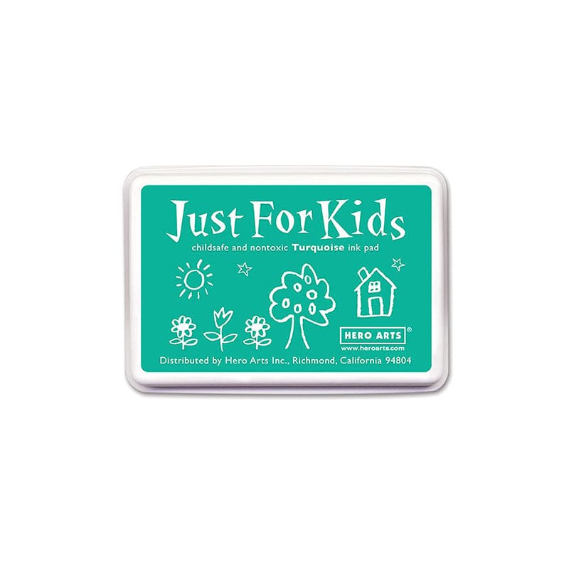 Just For Kids Turquoise Inkpad (Pack of 10) - Stamps & Stamp Pads - Hero Arts