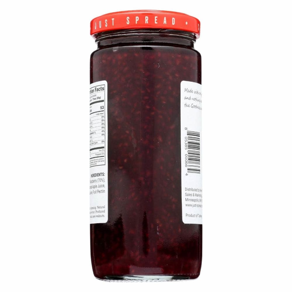 JUST SPREAD Grocery > Pantry > Jams & Jellies JUST SPREAD: Raspberry Fruit Preserve, 10 oz